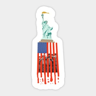 The New Colossus Sticker